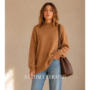 Sezane Mohair Sweater Dress